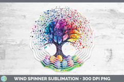 GorgeousEaster Splash Wind Spinner design.