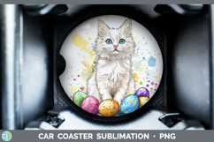 GorgeousEaster Splash Car Coaster design.