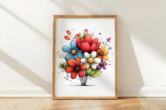 Easter Spring Flowers Clipart Product Image 3