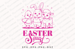Easter Squad SVG Design Product Image 1