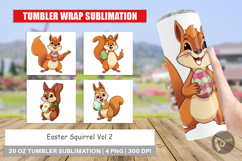 Tumbler Easter Squirrel Product Image 1