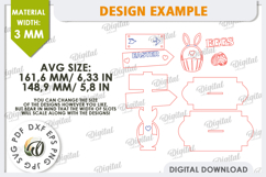 3D Easter Decor Laser Cut Bundle. Easter Stand. Easter Signs Product Image 4
