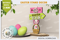 3D Easter Decor Laser Cut Bundle. Easter Stand. Easter Signs Product Image 3