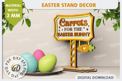3D Easter Decor Laser Cut Bundle. Easter Stand. Easter Signs Product Image 7