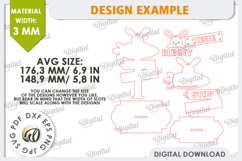 3D Easter Decor Laser Cut Bundle. Easter Stand. Easter Signs Product Image 12