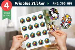 Easter Sticker Clipart Product Image 1