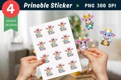 Easter Sticker Clipart Product Image 1