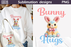 Cute Animals Easter | Bunny Easter Sublimation Product Image 1