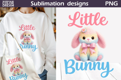 Cute Animals Easter | Bunny Easter Sublimation Product Image 1