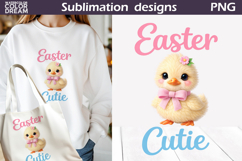 Cute Animals Easter | Duck Egg Sublimation Product Image 1
