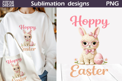 Cute Animals Easter | Bunny Egg Sublimation Product Image 1