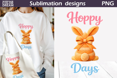 Cute Animals Easter | Bunny Easter Sublimation Product Image 1