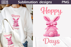 Cute Animals Easter | Bunny Easter Sublimation Product Image 1