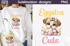 Cute Animals Easter Bundle | Bunny Eggs Sublimation Product Image 8