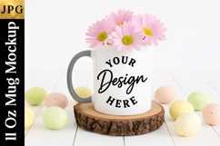 Easter Sublimation Mug Mockup  