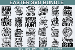 Easter SVG Bundle - Easter Quotes Design ,Easter SVG Design Product Image 1