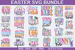 Easter SVG Bundle - Easter Quotes Design ,Easter SVG Design Product Image 1