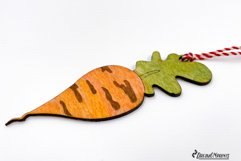Easter Tag Laser Cut Design | Easter Basket Tag Product Image 4