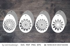 Easter tags made of two layers, Easter egg mandala Product Image 3