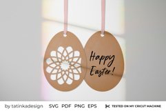 Easter tags made of two layers, Easter egg mandala Product Image 2