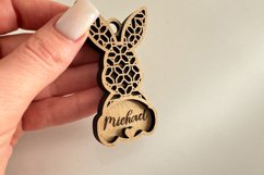 Easter Bunny Name Tag Template Product Image 3