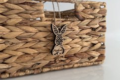 Easter Bunny Name Tag Template Product Image 2