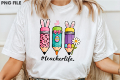 Easter Teacher Pencil PNG Product Image 3