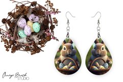 Easter Teardrop Earring  Sublimation Bundle