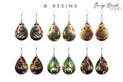 Easter Teardrop Earring  Sublimation Bundle