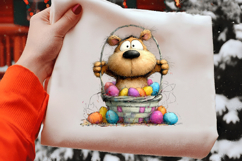 Easter Teddy Bear Clipart Product Image 2