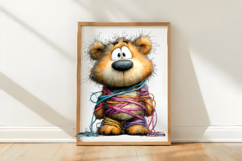 Easter Teddy Bear Clipart Product Image 3