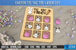 Easter Tic Tac Toe | Classic Game | Noughts and Crosses |CNC Product Image 1