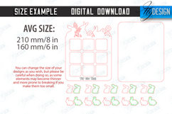 Easter Tic Tac Toe | Classic Game | Noughts and Crosses |CNC Product Image 2