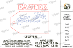 Easter Tiered Tray Decor Laser Cut. Easter Decor SVG Product Image 5