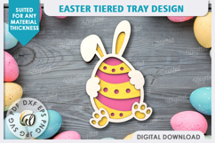 Easter Tiered Tray Laser Cut Bundle. Easter Design SVG Product Image 4