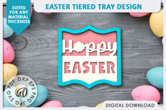 Easter Tiered Tray Laser Cut Bundle. Easter Design SVG Product Image 6