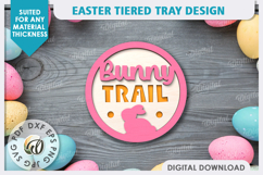 Easter Sign. Easter Decor SVG. Easter Tiered Tray Laser Cut Product Image 1