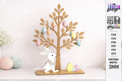 Family Easter Tree Laser Cut | Easter Table Decor | Spring Product Image 1