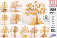 Easter Tree Laser Cut Bundle | Easter Table Decor | Spring Product Image 1
