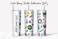 Easter Sublimation Tumbler 20 Oz Product Image 1