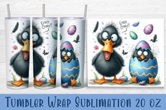 Sarcastic animal Tumbler Wrap| Easter Design Product Image 1