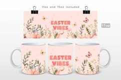 Easter Vibes Mug Wrap