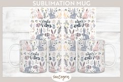 Easter Vibes v1 Mug Wrap Sublimation Product Image 1