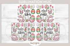 Easter Vibes v8 Mug Wrap Sublimation Product Image 1