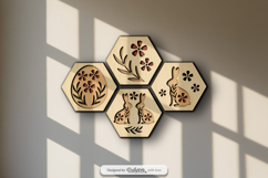 Easter Wall Decor Set Laser Cut SVG Product Image 1
