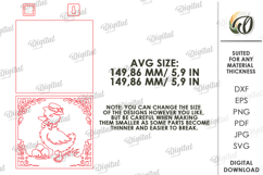 3D Easter Wall Sign Laser Cut. Easter Wall Decor SVG Product Image 2