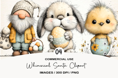 Easter Watercolor Clipart Product Image 1