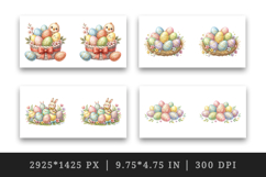 Easter mug wrap printable sublimation design Product Image 2