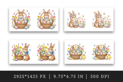 Easter mug wrap printable sublimation design Product Image 2