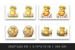 Easter mug wrap printable sublimation design Product Image 2